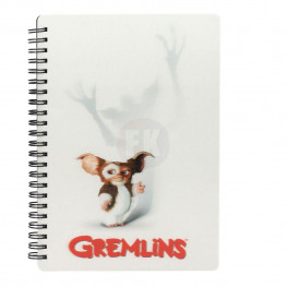 Gremlins zápisník with 3D-Effect Gremlins White